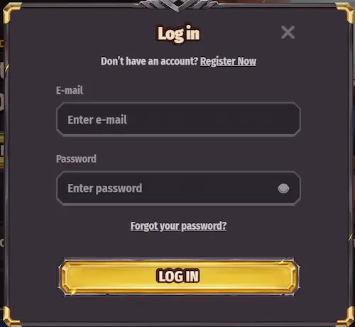 Dragonia Casino login