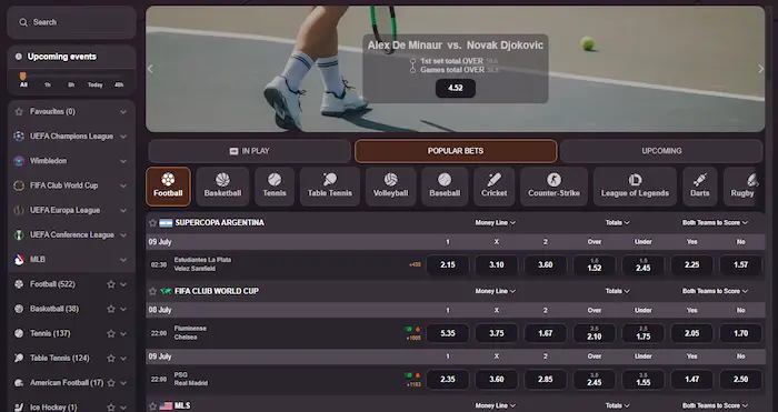 Dragonia Casino sport